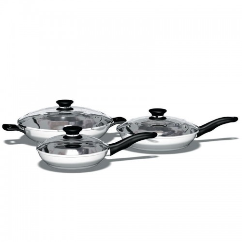 iCook™ Keptuvių su neprisvylančia danga komplektas (3 keptuvės) 20cm 25cm 30cm iCook™ Keptuvių su neprisvylančia danga komplektas (3 keptuvės) 20cm 25cm 30cm